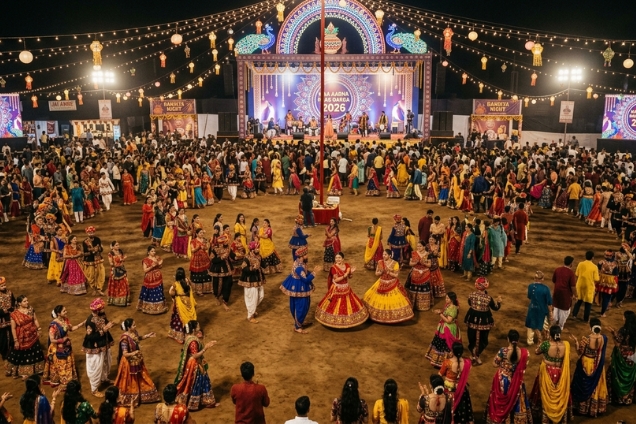 Maa Aarna Raas Garba celebration